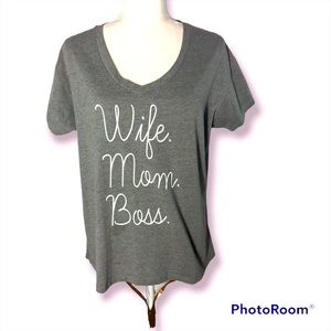 Wife, Mom, Boss Shirt